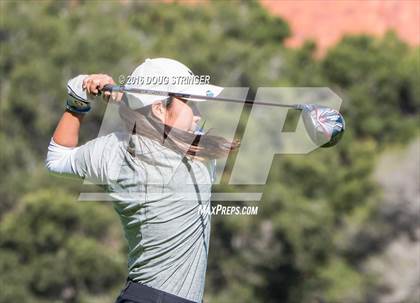 Thumbnail 2 in CIF CCS Masters Girls Golf Championships photogallery.