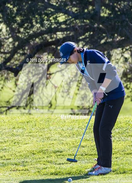 Thumbnail 2 in CIF CCS Masters Girls Golf Championships photogallery.