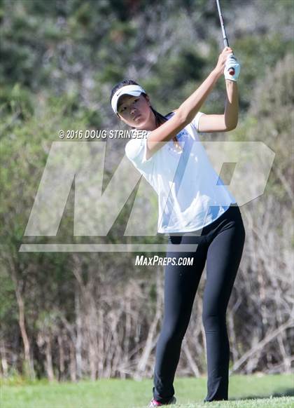 Thumbnail 2 in CIF CCS Masters Girls Golf Championships photogallery.