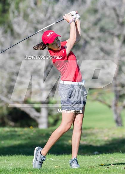 Thumbnail 2 in CIF CCS Masters Girls Golf Championships photogallery.