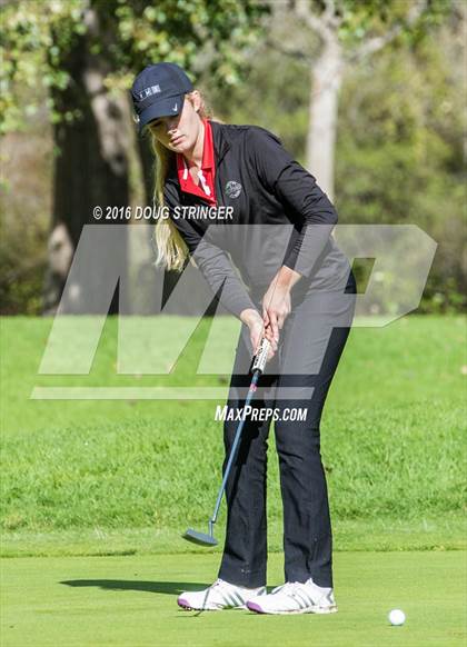 Thumbnail 1 in CIF CCS Masters Girls Golf Championships photogallery.