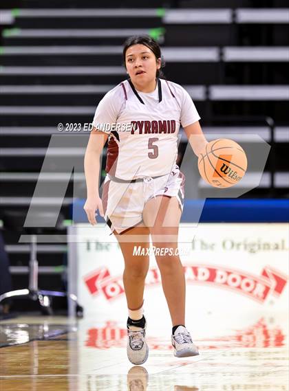 Thumbnail 3 in Pyramid Lake vs. Pahranagat Valley (NIAA 1A State Semifinals) photogallery.