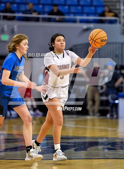 Thumbnail 1 in Pyramid Lake vs. Pahranagat Valley (NIAA 1A State Semifinals) photogallery.