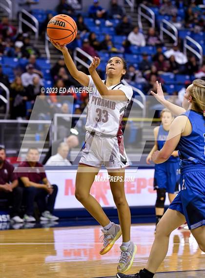 Thumbnail 3 in Pyramid Lake vs. Pahranagat Valley (NIAA 1A State Semifinals) photogallery.