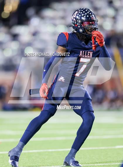 Thumbnail 2 in Lewisville @ Allen (UIL 6A D1 Bi-District) photogallery.