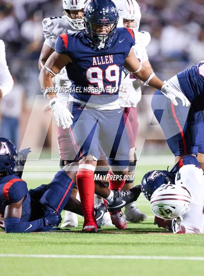 Thumbnail 1 in Lewisville @ Allen (UIL 6A D1 Bi-District) photogallery.