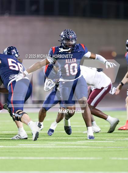 Thumbnail 1 in Lewisville @ Allen (UIL 6A D1 Bi-District) photogallery.