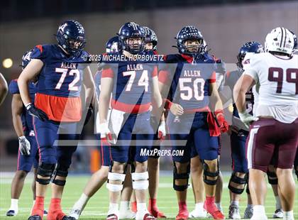 Thumbnail 2 in Lewisville @ Allen (UIL 6A D1 Bi-District) photogallery.