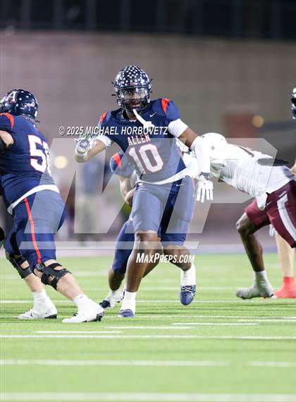 Thumbnail 3 in Lewisville @ Allen (UIL 6A D1 Bi-District) photogallery.