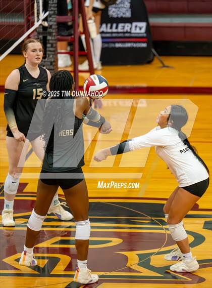 Thumbnail 1 in Highland Park vs Plano East (Volleypalooza Gold Division Semifinal Consolation) photogallery.