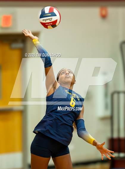 Thumbnail 2 in Highland Park vs Plano East (Volleypalooza Gold Division Semifinal Consolation) photogallery.