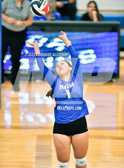Thumbnail 3 in Cypress Creek @ Katy Taylor (2023 KISD/CFISD Varsity Tournament) photogallery.