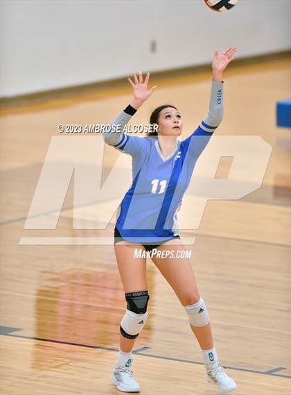 Thumbnail 2 in Cypress Creek @ Katy Taylor (2023 KISD/CFISD Varsity Tournament) photogallery.