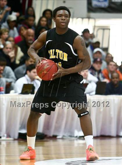Thumbnail 3 in Brewster Academy vs. Tilton School (Spalding Hoophall Classic) photogallery.
