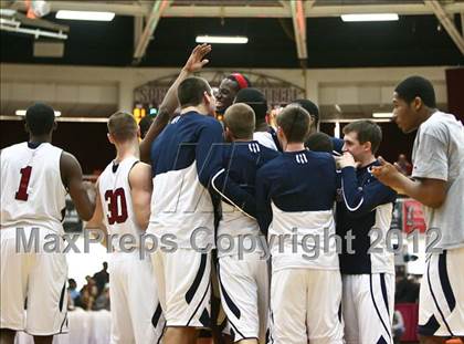 Thumbnail 3 in Brewster Academy vs. Tilton School (Spalding Hoophall Classic) photogallery.