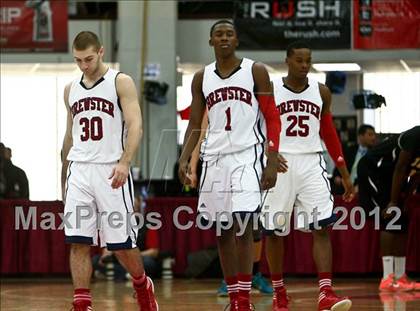 Thumbnail 3 in Brewster Academy vs. Tilton School (Spalding Hoophall Classic) photogallery.