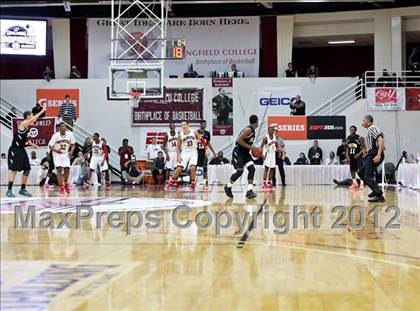 Thumbnail 1 in Brewster Academy vs. Tilton School (Spalding Hoophall Classic) photogallery.