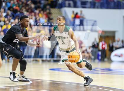 Thumbnail 2 in Pinecrest vs. Lumberton (NCHSAA 4A Regional Championship) photogallery.