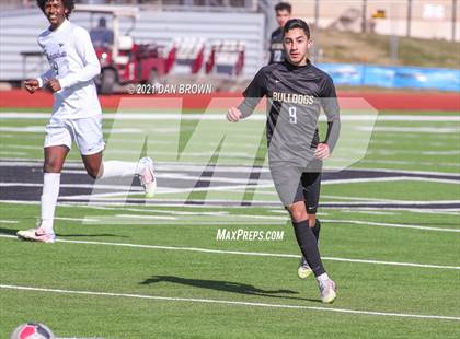 Thumbnail 3 in Richardson vs Royse City (Wylie Mens Soccer Showcase) photogallery.