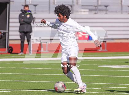 Thumbnail 3 in Richardson vs Royse City (Wylie Mens Soccer Showcase) photogallery.