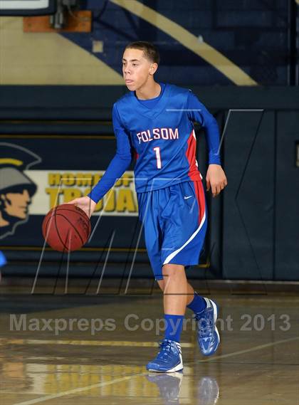 Thumbnail 3 in Folsom vs. El Dorado (Trojan Toss-Up) photogallery.