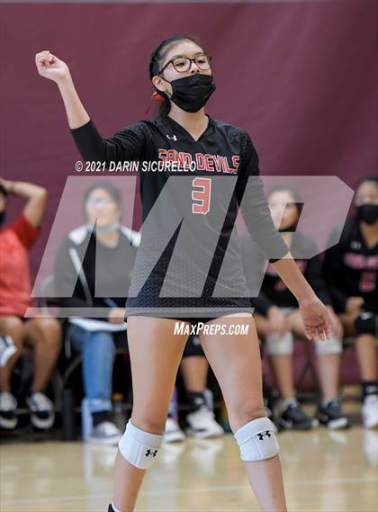 Thumbnail 2 in Page vs Ganado (EPIC Tournament Chandler Prep Invite) photogallery.