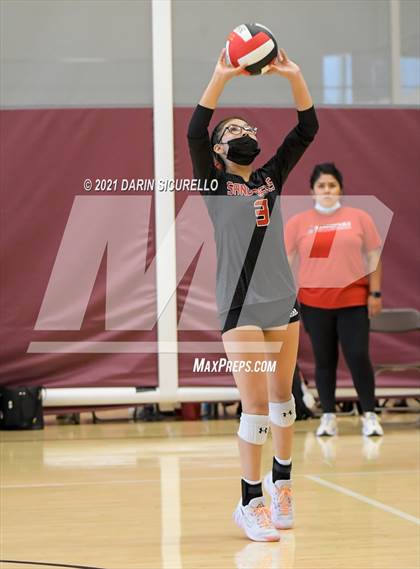 Thumbnail 2 in Page vs Ganado (EPIC Tournament Chandler Prep Invite) photogallery.