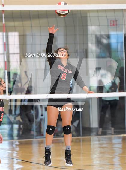 Thumbnail 1 in Page vs Ganado (EPIC Tournament Chandler Prep Invite) photogallery.