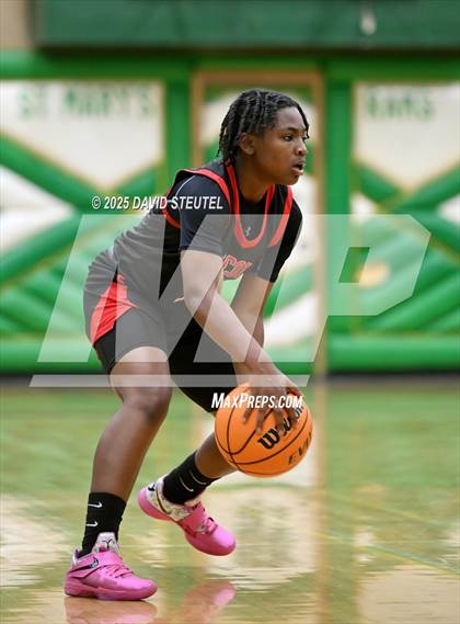 Thumbnail 2 in Lincoln vs. Christian Brothers (St. Mary's MLK Classic) photogallery.
