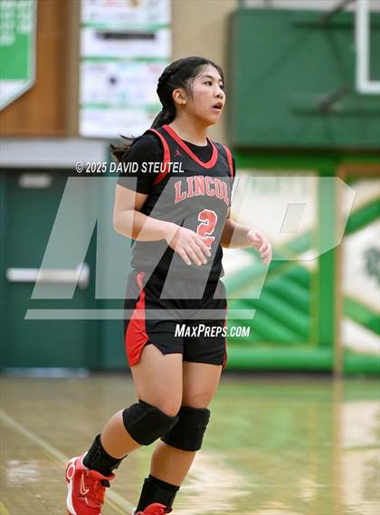Thumbnail 1 in Lincoln vs. Christian Brothers (St. Mary's MLK Classic) photogallery.