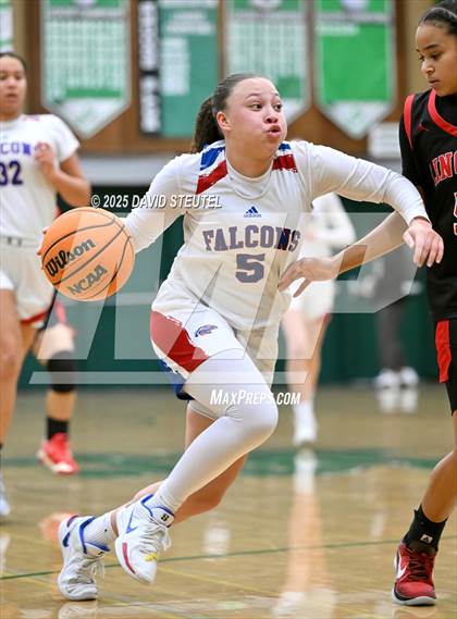 Thumbnail 3 in Lincoln vs. Christian Brothers (St. Mary's MLK Classic) photogallery.