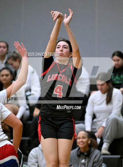 Thumbnail 3 in Lincoln vs. Christian Brothers (St. Mary's MLK Classic) photogallery.