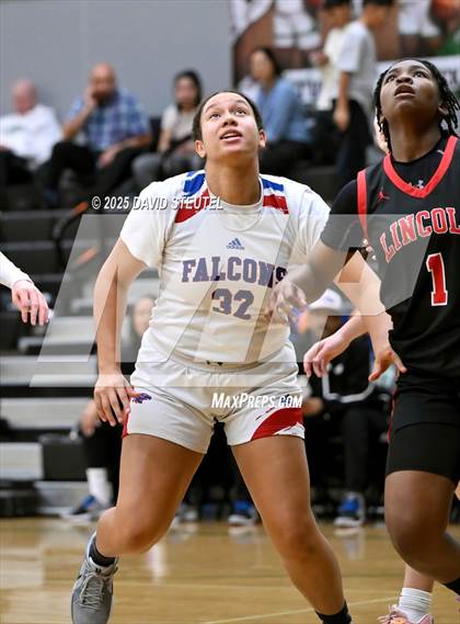 Thumbnail 1 in Lincoln vs. Christian Brothers (St. Mary's MLK Classic) photogallery.