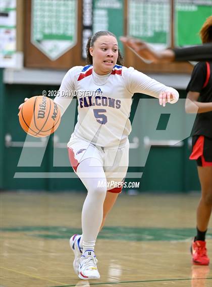 Thumbnail 2 in Lincoln vs. Christian Brothers (St. Mary's MLK Classic) photogallery.