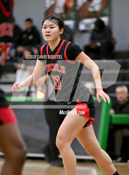 Thumbnail 2 in Lincoln vs. Christian Brothers (St. Mary's MLK Classic) photogallery.