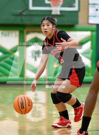 Thumbnail 3 in Lincoln vs. Christian Brothers (St. Mary's MLK Classic) photogallery.