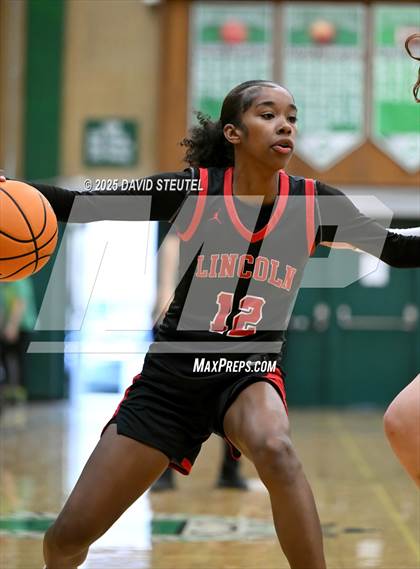 Thumbnail 1 in Lincoln vs. Christian Brothers (St. Mary's MLK Classic) photogallery.