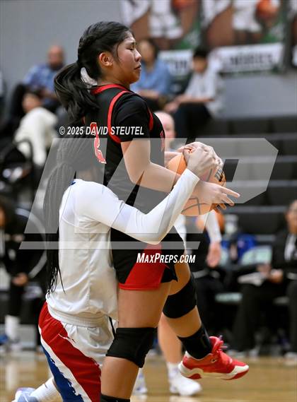 Thumbnail 1 in Lincoln vs. Christian Brothers (St. Mary's MLK Classic) photogallery.
