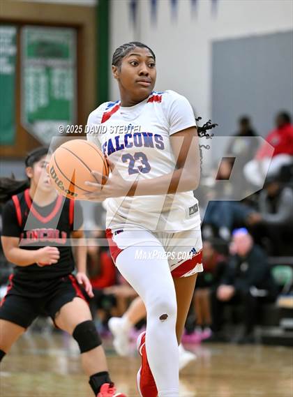 Thumbnail 1 in Lincoln vs. Christian Brothers (St. Mary's MLK Classic) photogallery.