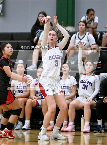 Thumbnail 2 in Lincoln vs. Christian Brothers (St. Mary's MLK Classic) photogallery.
