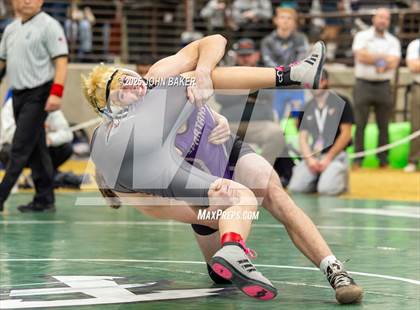 Thumbnail 2 in NIAA 3A State Wrestling Semi-Finals photogallery.