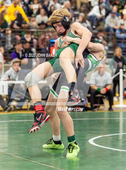 Thumbnail 1 in NIAA 3A State Wrestling Semi-Finals photogallery.