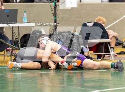 Thumbnail 2 in NIAA 3A State Wrestling Semi-Finals photogallery.
