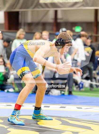 Thumbnail 3 in NIAA 3A State Wrestling Semi-Finals photogallery.