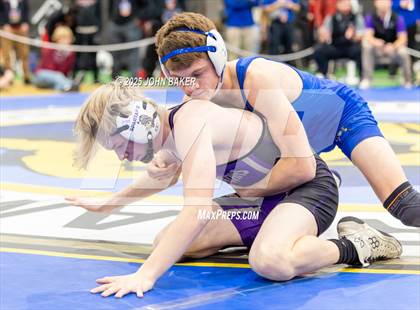 Thumbnail 3 in NIAA 3A State Wrestling Semi-Finals photogallery.