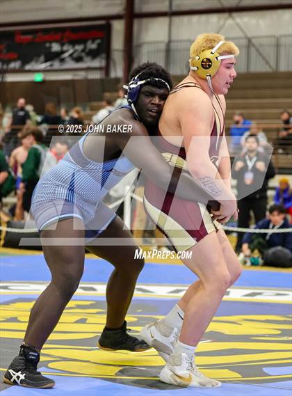 Thumbnail 3 in NIAA 3A State Wrestling Semi-Finals photogallery.
