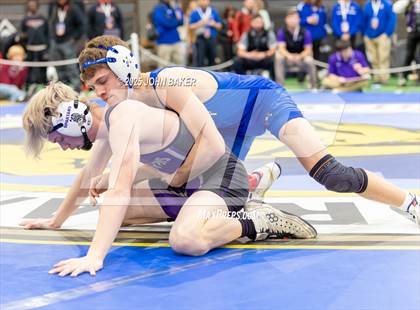 Thumbnail 1 in NIAA 3A State Wrestling Semi-Finals photogallery.