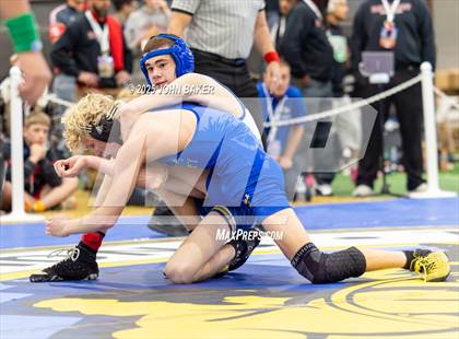 Thumbnail 3 in NIAA 3A State Wrestling Semi-Finals photogallery.