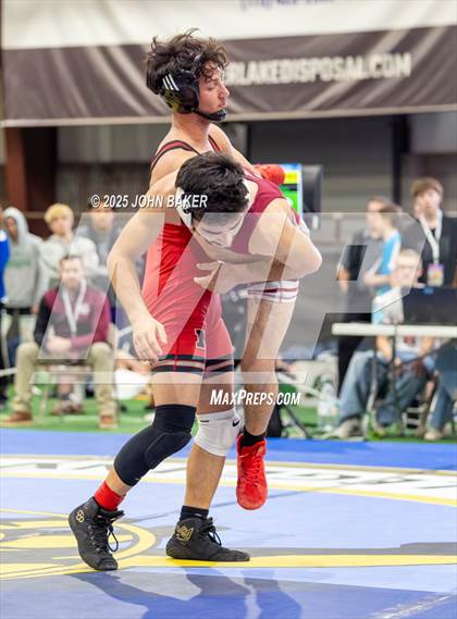 Thumbnail 1 in NIAA 3A State Wrestling Semi-Finals photogallery.