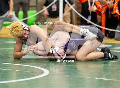 Thumbnail 3 in NIAA 3A State Wrestling Semi-Finals photogallery.